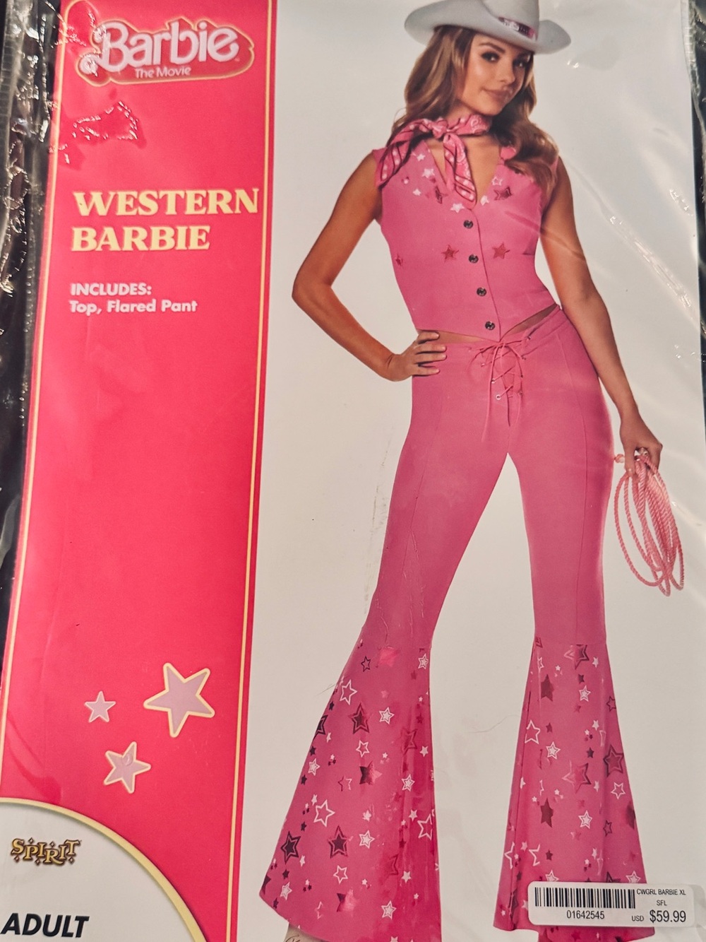 NEW Barbie Hot Pink Star-Print Jumpsuit Set
Halloween Costume